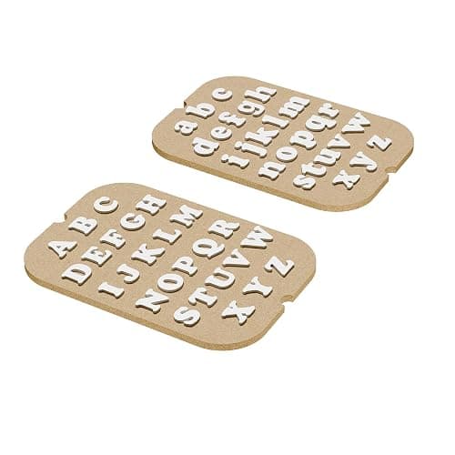 Ogears Sensory Table Flisat Trofast Inserts Alphabet Board Set of 2 Pieces, flisat Sensory Table Inserts thumbnail 4