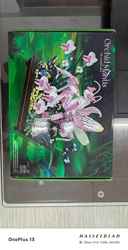 Orchid Praying Mantis Flowers Bonsai Building Set, Compatible with Lego Insects Nature Inspired STEM Kit for Adults, Stunning Desk Decor for Home/Office, for Boys Girls Aged 8-16+ 1077PCS thumbnail 7