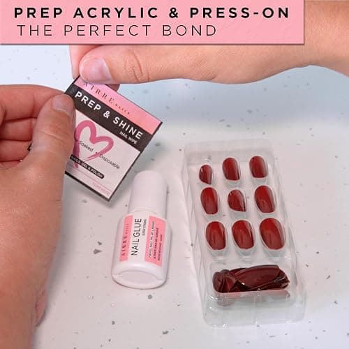 AIRRE 220 Professional Alcohol Prep & Shine Nail Wipes (3in1) Alcohol Wipes for Gel-Nails, Acrylic Nails, Press-On Nails & Tips. Removes Sticky Gel-Layer Residue, Preps UV/LED Gel-Polish & False Nails thumbnail 5