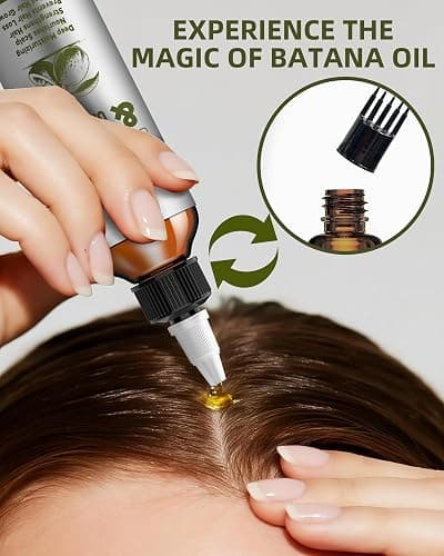 Ktintar 100% Natural Raw Batana Oil for Hair Growth, Dr Sebi Hair Growth Oil From Honduras, Thicker & Stronger Hair, Prevents Hair Loss, Eliminates Split Ends 4.23 Fl Oz (Pack of 1) thumbnail 6