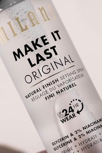 Milani Make It Last Setting Spray + Primer - Original Natural Finish, 24-Hour Wear Long Lasting Makeup Sealer & Finishing Spray, Cruelty-Free Vegan Face Mist, 2.03 Fl. Oz thumbnail 7