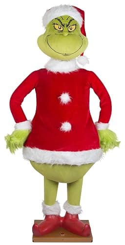 Gemmy Life Size Animated Grinch - Image 1