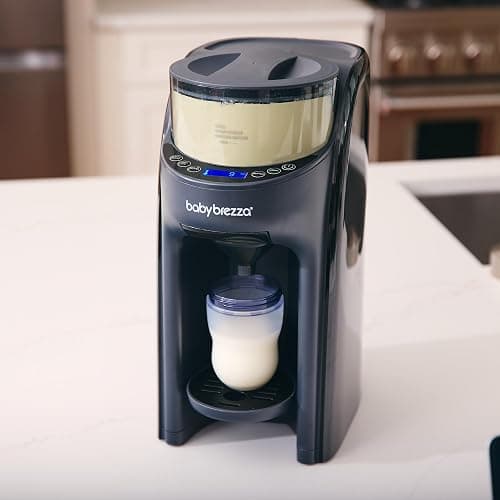 Baby Brezza Formula Pro Advanced Formula Dispenser Machine - Automatically Mix a Warm Formula Bottle Instantly - Easily Make Bottle with Automatic Powder Blending, Charcoal thumbnail 2