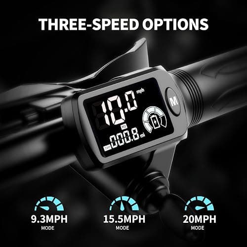 850W/ 819W Peak Electric Scooter with Seat, 20MPH & 25/40 Miles Range, Dual Suspension, Cruise Control, 14"/ 16" Folding E Scooters with Key Start & Basket thumbnail 5