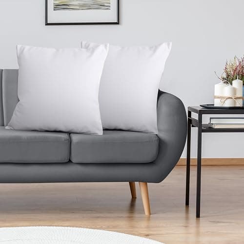 Utopia Bedding Throw Pillows Insert (Pack of 2, White) - 26 x 26 Inches Bed and Couch Pillows - Indoor Decorative Pillow thumbnail 5