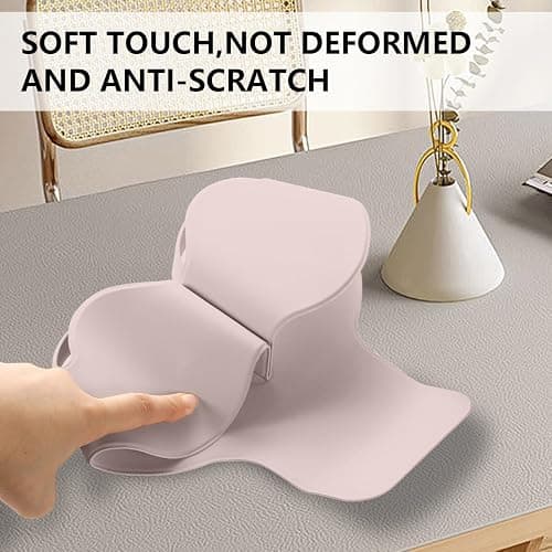 Maxjoy for Apple Airpods Max Smart Case Cover, Soft PU Leather Protective Cover Accessories for Airpod Max with Sleep Mode, Anti-Dust Travel Carrying Case for Airpods Pro Max Headphones, Ivory thumbnail 5