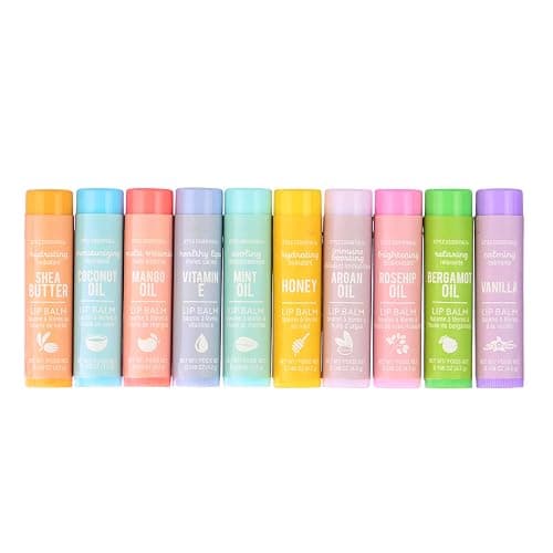 10pc Lip Balm Collection -Hydrating Lip Balms Infused- Enriched Lip Balm Set thumbnail 4