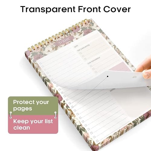 To Do List Pad - To Do List Notebook for Work with 52 Sheets, Undated Daily Planner Perfect for Daily Tasks and Goal Setting, To Do List Notepad Suitable for Office, Home and School - Mauve Muse thumbnail 4