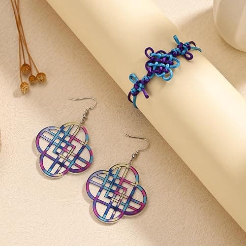Knot Bracelets Earring for Wom Men Concert Outfit Accessories Gifts for Fans thumbnail 4