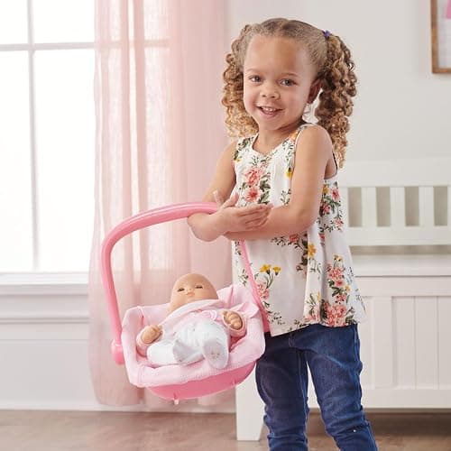 Badger Basket Doll Swing Carrier - Adjustable Toy Swing for 18 Inch Dolls with Sturdy Frame, Lightweight Portable Design, and Easy Assembly - Pretend Play Accessory thumbnail 4