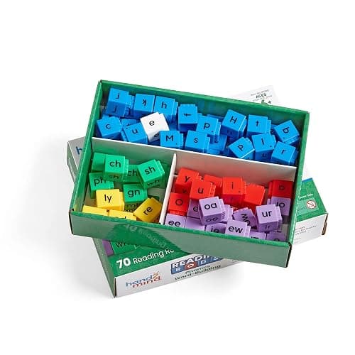 hand2mind Reading Rods Phonics Word-Building, Word Building Activities, Spelling Toys, Montessori Alphabet Letters, Reading Tools for Kids, Science of Reading Manipulatives, Phonemic Awareness thumbnail 9