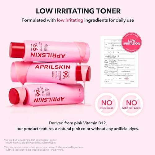 APRILSKIN TXA+Niacinamide 99 Pink Milky Toner | 99% High-Purity TXA 3%+ Niacinamide 5% for Brightening | Highly Concentrated Cream Toner | Deep Moisturizing Formula for Dull Skin | 5.07 fl.oz. thumbnail 7