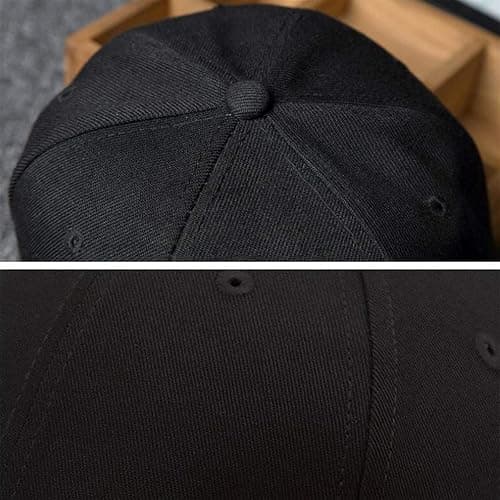 Tijeyi Flat Bill Hats for Men Snapback Skull Hats Black Hat for Teen Boys Skateboard Hats Baseball Cap thumbnail 7