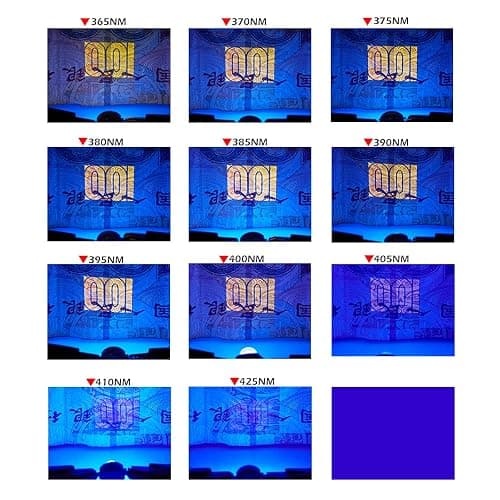 10 pcs High Power Led Chip 3W Purple Ultraviolet (UV 395nm / 400mA - 500mA / DC 3V - 3.4V / 3 Watt) SMD COB Light Emitter Components Diode 3 W Ultra Violet Bulb Lamp Beads DIY Lighting thumbnail 3