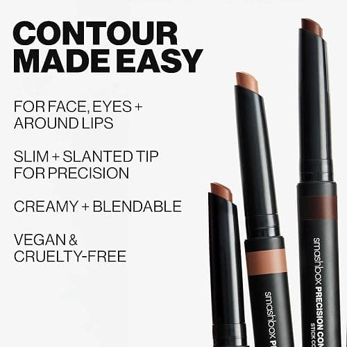 Smashbox Precision Contour Stick | Blendable, Slim Contour Stick for All-Over Face Contouring + Sculpting Including Eyes, Lips, Nose & Cheek thumbnail 3