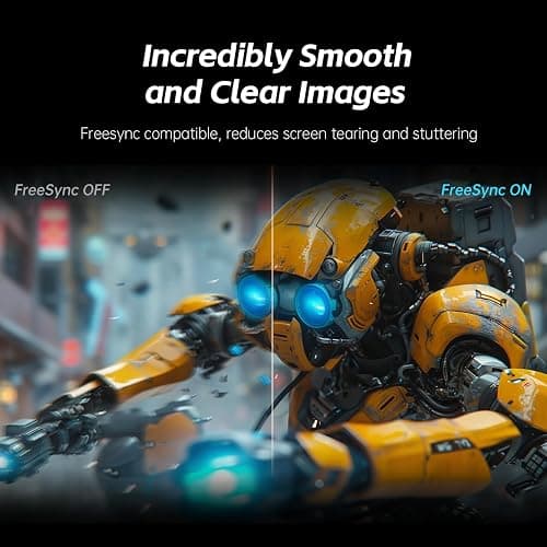 KTC 24.5'' Gaming Monitor, FHD 1080P 180Hz (Up to 200Hz) Fast IPS 128% sRGB Computer Monitor, HDR10, Adaptive Sync, Eye Care PC Gamer Monitor, HDMIx2, DP, VESA Mountable, Tilt Adjustable, H25T7 thumbnail 4