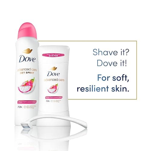 Dove Advanced Care Antiperspirant Deodorant Spray Dragon Fruit 3.8oz 3PK | Advanced Care 72 hour sweat and odor protection. Dragon Fruit & Coconut Cream Scent thumbnail 6