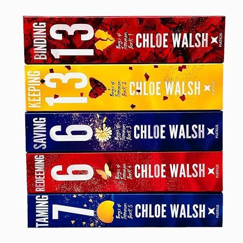 Boys of Tommen Series 5 Books Collection Set By Chloe Walsh (Binding 13, Keeping 13, Saving 6, Redeeming 6 & Taming 7) thumbnail 2