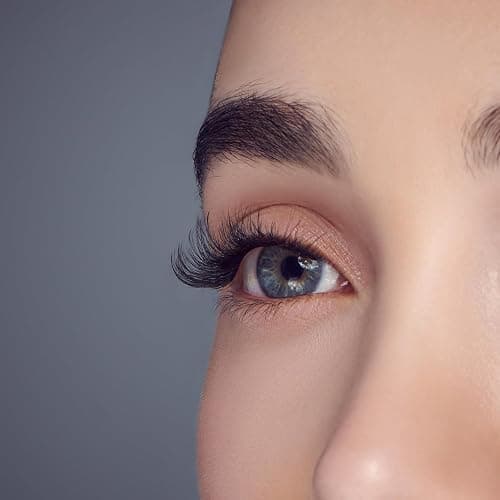 KISS imPRESS Falsies Press On Self Adhesive Eyelashes, 12mm-14mm Natural Volume Press On Lashes, Black, No Glue Needed, Invisible Band, 20 Lash Clusters & Non-Stick Applicator - Natural thumbnail 10