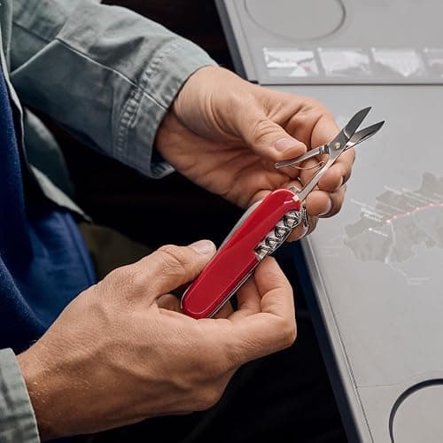 Victorinox, Huntsman, Coltellino Svizzero, Originale, Multiuso, Campeggio, 15 Funzioni, Lama, grande, Cavatappi thumbnail 5