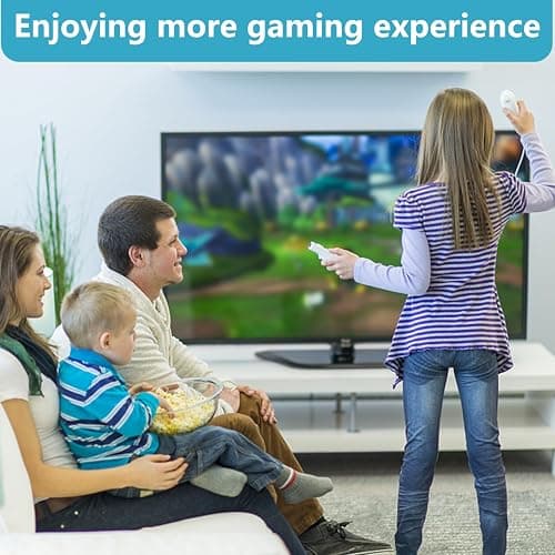 OSTENT Motion Based Wired Nunchuck Controller for Nintendo Wii Console Video Game Color Blue thumbnail 6