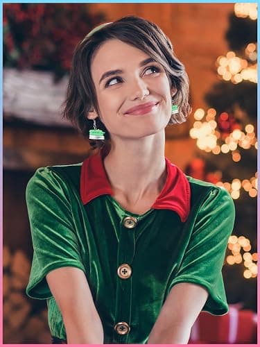 Hicarer 20 Pairs Cute Weird Earrings Funny Dangle Drop Earrings for Women Include Gummy Candy Bear Milk Goldfish Cartoon Fruits Flowers Animals for Birthday thumbnail 2
