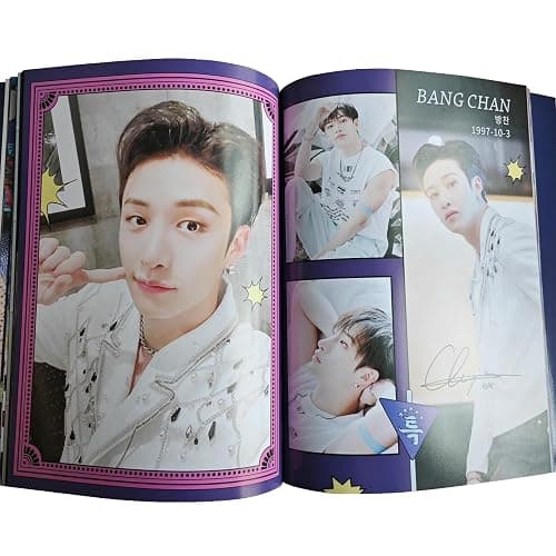 KPOPBP Stray Kids 40 Sheets Photo book Photocard Merchandise Kpop Postcards Gift for SKZ Boys and Girls (5-STAR(28.4 * 20.9CM)) thumbnail 7