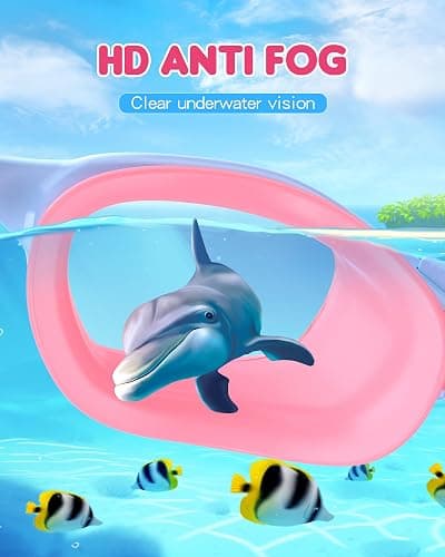 Zeligerstar Kids Swimming Goggles, Swimming Goggles for Kids 6-14, Anti Fog, UV Protection, No Leaking Wide Vision for Boys Girls thumbnail 5