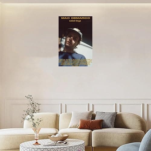 Salad Days By Mac DeMarco Canvas Poster Print Wall Art Decor Paintings for Living Room Bedroom Decoration Unframe-style 12x18inch(30x45cm) thumbnail 3