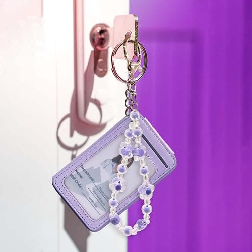 M-Plateau Food-Grade Silicone Beaded Keychain Wristlet | Keychain Wristlet, Fashion /Cute /Glow in The Dark Phone Wrist Strap Anti-Lost Hand Lanyard for Women Gift thumbnail 10