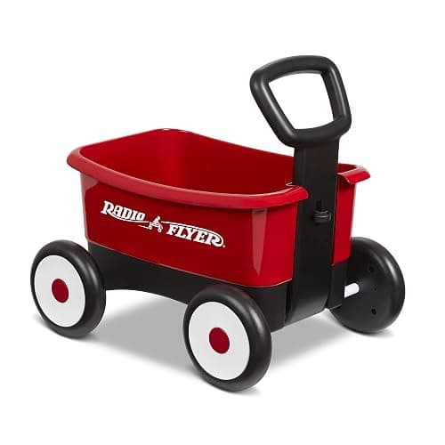 Radio Flyer Push & Pull Walker Wagon, 2-in-1 Wagon, Ages 1-4, Red Walker Toy - My 1st Wagon - Image 1