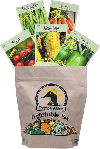 Set of 43 Assorted Vegetable & Herb Seed Packets - Over 10,000 Seeds! - Includes Mylar Storage Bag - Deluxe Garden Heirloom Seeds - 100% Non-GMO thumbnail 4