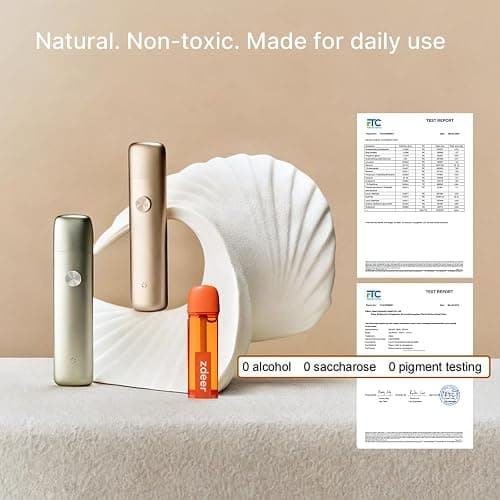ZDEER Electric Oral Spray for Bad Breath & Dry Mouth, Probiotic Fresh Breath Mouth Spray, Alcohol Free Rechargeable Micro-Mist Breath Spray with 3 Flavor Cartridges, Travel Size thumbnail 4