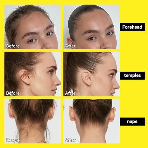 Hair Wax Stick for Kids - Clear Hair Mascara for Flyaway hair - Hair Finishing Stick - hair Gel stick for Kids & Aldults - Long Lasting Hair Styling Cream - Flyaway hair Tamer Natural, Not-Greasy thumbnail 6
