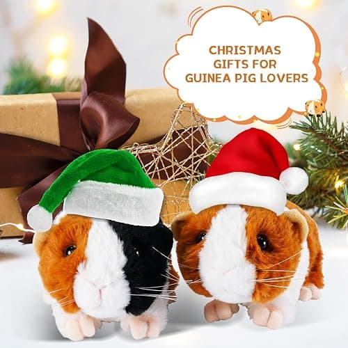Mushplushies Guinea Pig Stuffed Animal, Cute Guinea Pig Plush for Kids, Realistic Stuffed Animals Small Live Animals Toys for Boys Girls Children's Christmas Birthday Gifts(Multicolor) thumbnail 5