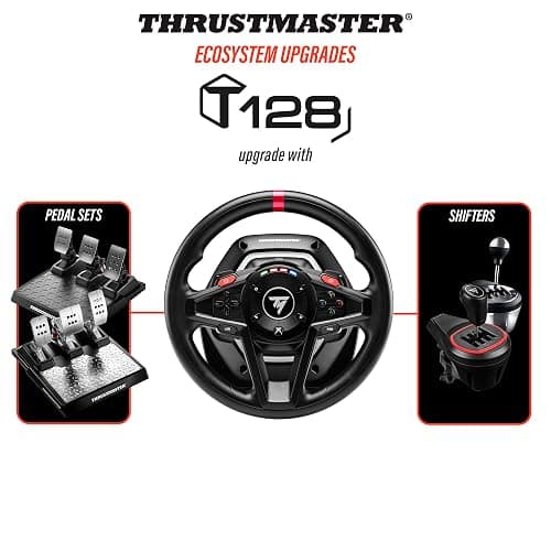 Thrustmaster T128 Racing Wheel – Entry-Level Force Feedback Wheel for Xbox Series X|S, Xbox One, and PC thumbnail 5