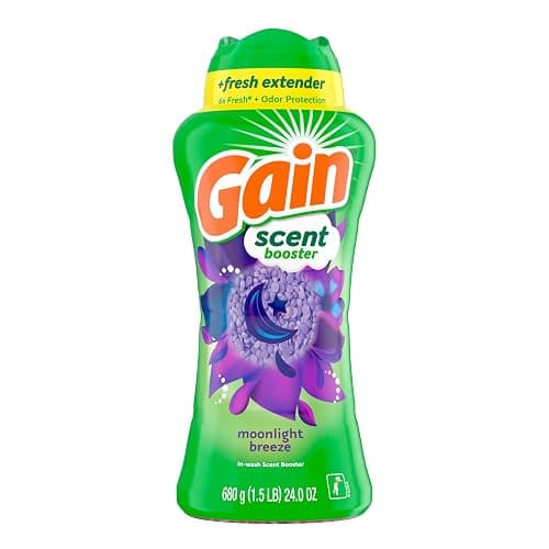 Gain In-Wash Laundry Scent Booster, Moonlight Breeze Scent, 24.0 OZ, Fresh Extender + Odor Protection thumbnail 9