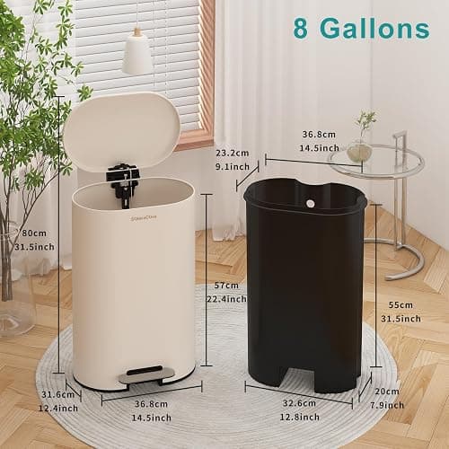 Stainless Steel Garbage Can thumbnail 6