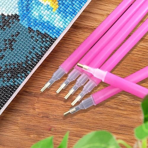 BLUECELL 3 Different Types DIY 5D Diamond Embroidery Pen for Diamond Rhinestone Painting Tool thumbnail 6