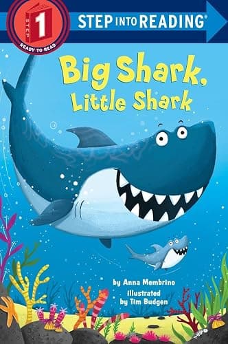 Big Shark, Little Shark (Step into Reading) - Image 1