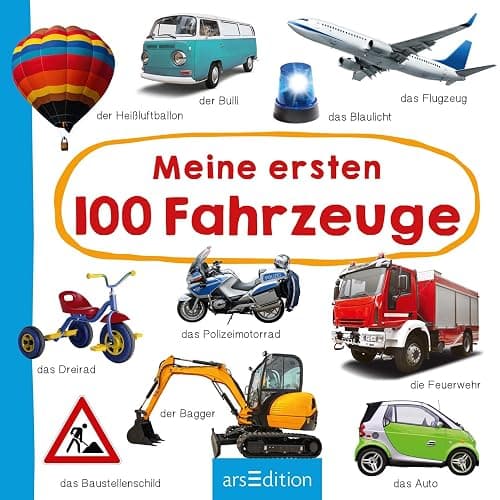 Meine ersten 100 Fahrzeuge: Foto-Wörterbuch | Stabiles Pappbilderbuch für die Sprachentwicklung ab 12 Monaten thumbnail 8