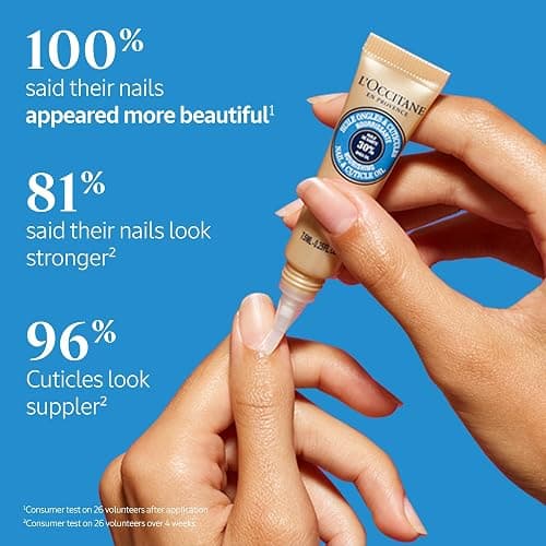 L'OCCITANE Shea Nail & Cuticle Oil, Nourishing Brush-On Moisture for Stronger & Healthier Nails, Hydrating Care for Manicures with Almond Oil, Vegan thumbnail 5