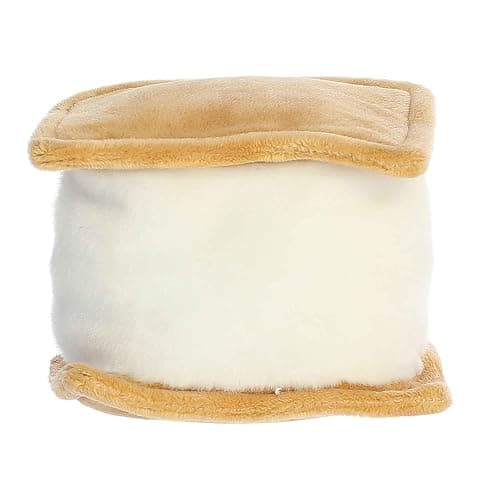 Aurora® Adorable Palm Pals™ Toastee S'More™ Stuffed Animal - Fun Collectible Plush for Kids and Adult Collectors - Perfect for Decorating Rooms and Birthday Gifts - Brown 4.5 Inches thumbnail 4