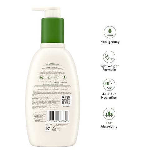 Aveeno Daily Moisturising Lotion with Cocoa Butter and Vanilla Scent 300ml | Lightweight, Hydrating Formula for Sensitive Skin, Nourishes and Soothes Dry Skin thumbnail 2