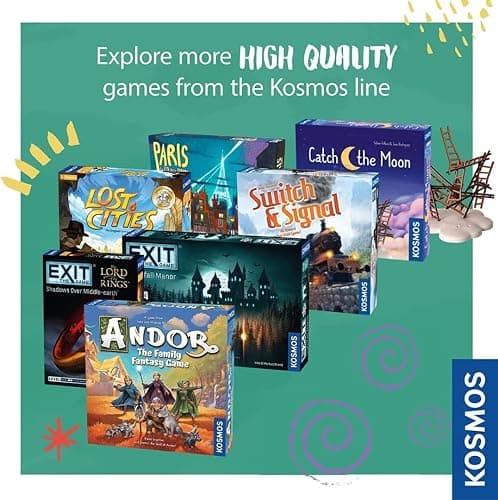 Thames & Kosmos EXIT: The Enchanted Forest| A Kosmos Escape Room Game in a Box| Family Friendly, Card-Based at-Home Escape Room Experience for 1 to 4 Players, Ages 12+ , Black thumbnail 8