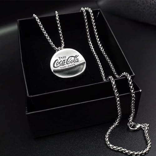 ANNI.SOUL 925 Sterling Silver Vintage Necklace,Fashion silver men's necklace, hip hop street retro silver chain thumbnail 3
