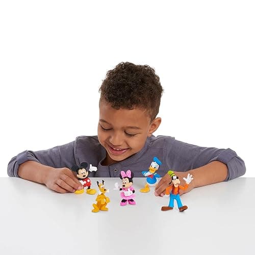 Mickey Mouse Collectible Figure Set, 5 Pack, Kids Toys for Ages 3 Up by Just Play thumbnail 2