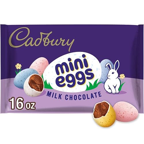CADBURY MINI EGGS Milk Chocolate, Easter Candy Bag, 16 oz - Image 1