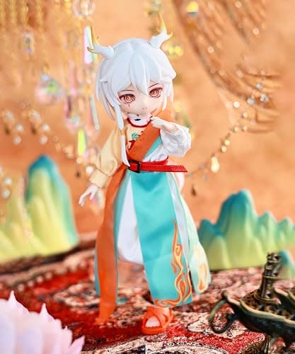CALEMBOU BJD Blind Box, Cute Nagi Tread The Wind Chant Series Ball Jointed Doll Blind Box, 8 Inches Dress up Doll with Joints, Collectable Action Figure for Birthday Gifts thumbnail 6