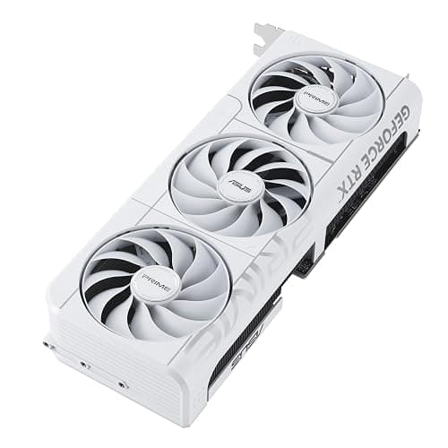 ASUS The SFF-Ready Prime GeForce RTX™ 5070 12GB GDDR7 White OC Edition Graphics Card (PCIe® 5.0, 12GB GDDR7, HDMI®/DP 2.1, 2.5-Slot, Axial-tech Fans, Dual BIOS) thumbnail 17